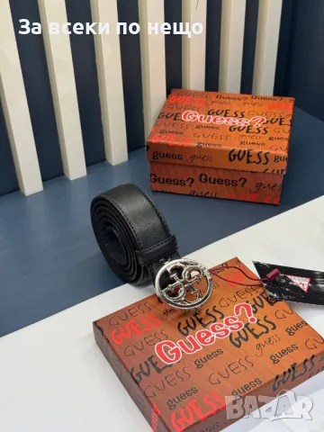 Guess Колан Естествена Кожа Гес - Налични Различни Модели Код D2031, снимка 3 - Колани - 49388820