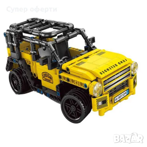 Създай и управлявай сам - Строителен блок RC автомобил 446 части, снимка 2 - Конструктори - 48687093