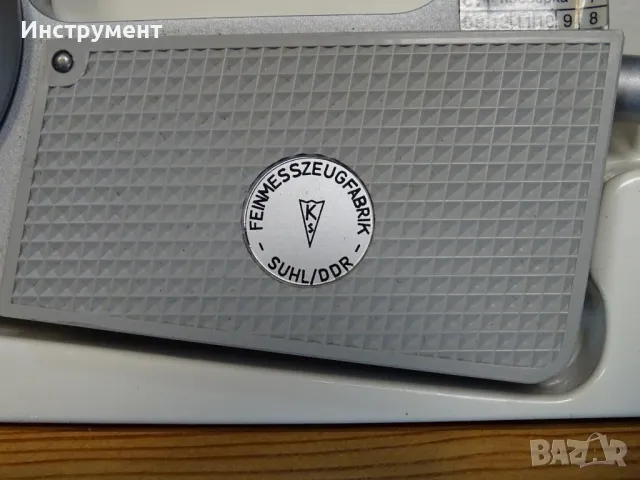 Пасиметър микронен Carl-Zeiss Jena/SUHL DDR 25-50 mm, TGL 20250, снимка 3 - Други инструменти - 49138216
