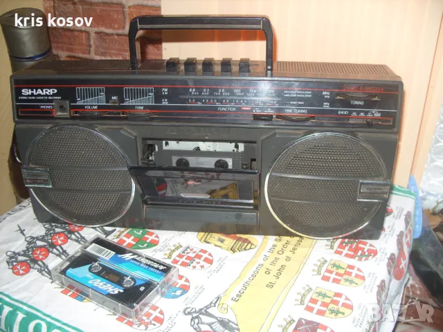  стерио радио касетофон марка Sharp/модел;GF3939 Y, снимка 6 - Радиокасетофони, транзистори - 49261257
