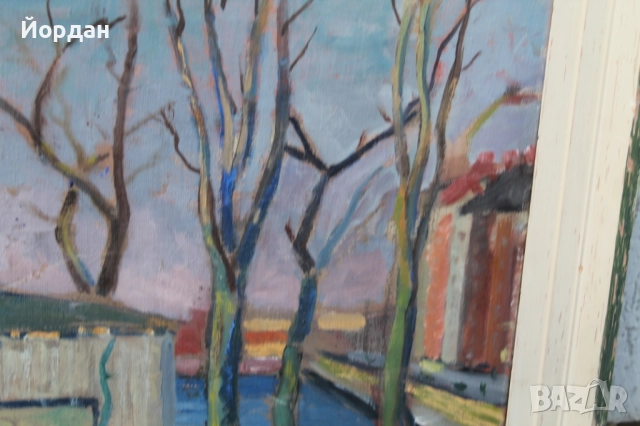 Картина масло върху платно , снимка 5 - Картини - 52380352