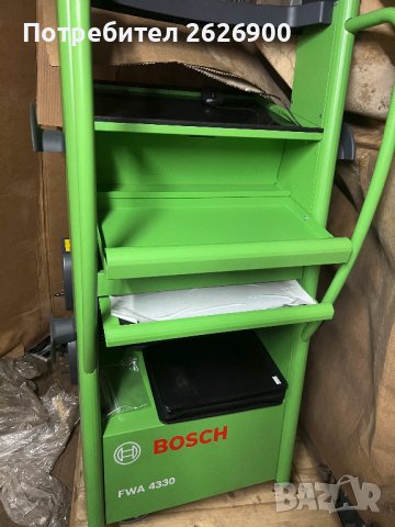 Стенд за геометрия BOSCH FWA 4330 S1, снимка 8 - Индустриална техника - 43727249