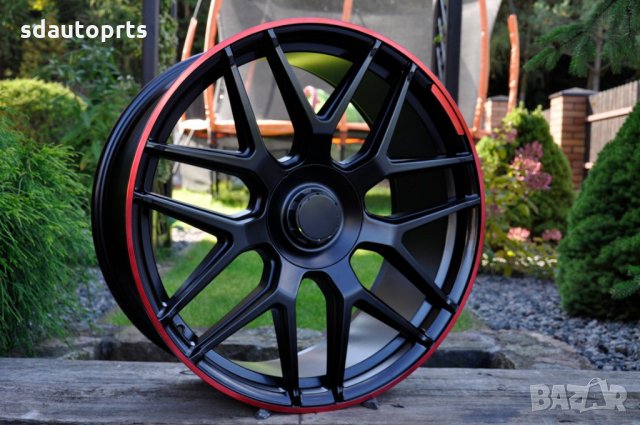 22" Джанти Мерцедес 5X130 Mercedes G W460 W461 W463 W463A, снимка 2 - Гуми и джанти - 26769088