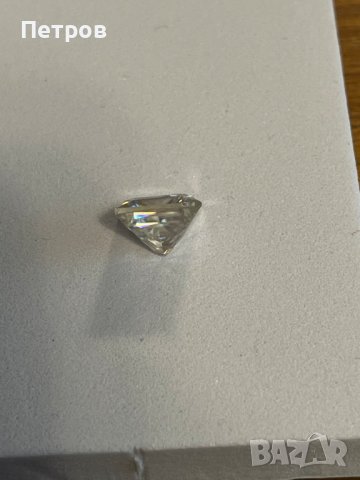 Мойсанит (Диамант), Принцес Шлайф-5.05карата ,9.77мм, снимка 6 - Други - 39052630