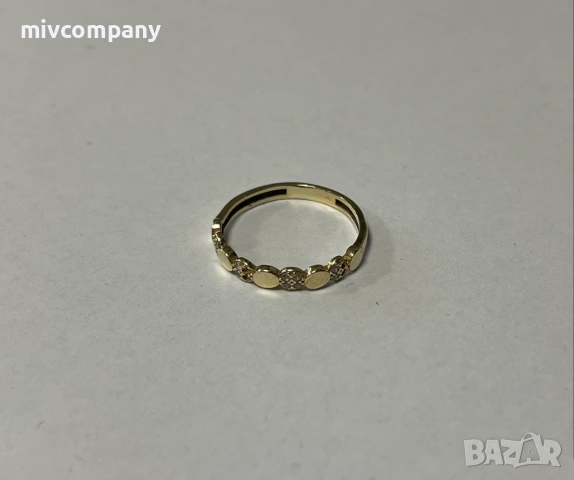 Златен пръстен 1.34гр.Намален!!!, снимка 2 - Пръстени - 53510332