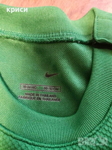 Детска тениска на Nike Manchester United 18-24м., снимка 6 - Бебешки блузки - 51608579