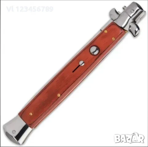 Сгъваем автоматичен нож -Италия - стилето 115x330, снимка 3 - Ножове - 50673283