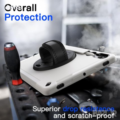 Калъф за Samsung Galaxy Tab S9 Plus 12,4-инча с вграден протектор за екрана и държач за S Pen, снимка 6 - Калъфи, кейсове - 43134165