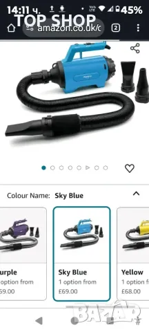 Високоскоростен професионален сешоар за кучета, домашни любимци, снимка 7 - За кучета - 48930231