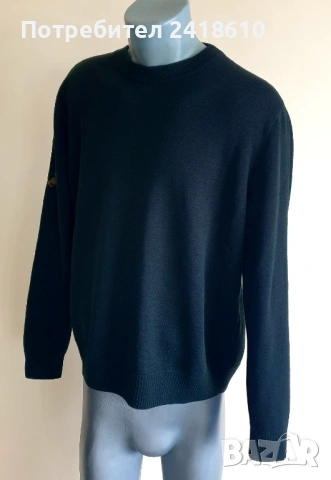 Fred Perry Wool  Mens Size XL  ОРИГИНАЛ! Мъжки Вълнен Пуловер!, снимка 13 - Пуловери - 53383716