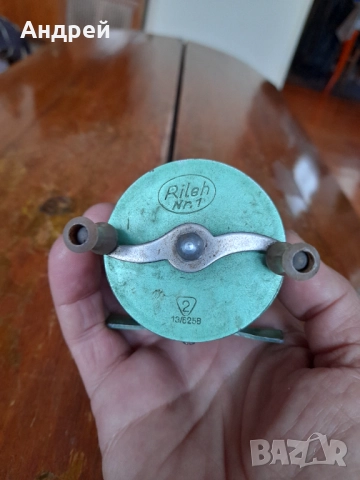 Стара риболовна макара Rileh Nr.1, снимка 6 - Макари - 52250149