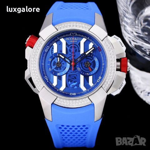 Mъжки часовник Jacob & Co. Epic X Chrono MESSI с кварцов механизъм