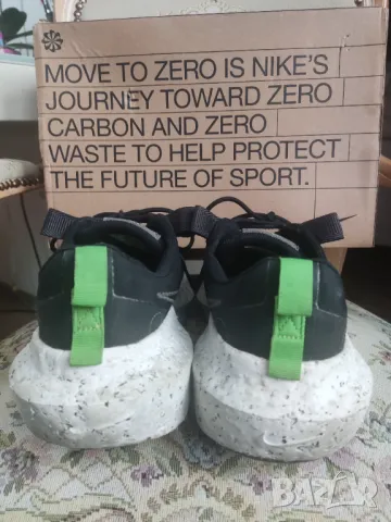 маратонки Nike Crater Impact Black Iron Grey-Off Noir, снимка 5 - Маратонки - 49750554