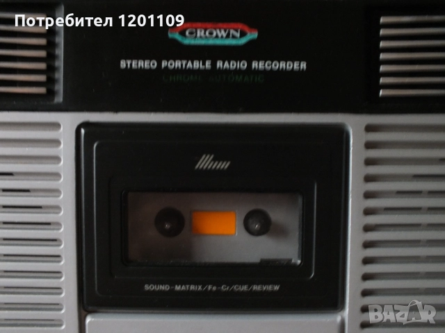 CROWN CSC-640SW, снимка 7 - Радиокасетофони, транзистори - 51839969