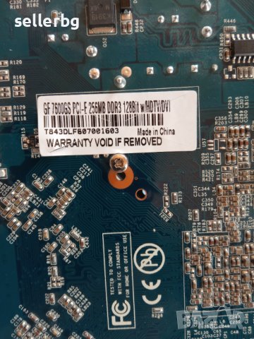 Видеокарта GF7600GS PCI-E 256MB DDR3 128 Bit W/HDTV/DV, снимка 5 - Видеокарти - 26547410