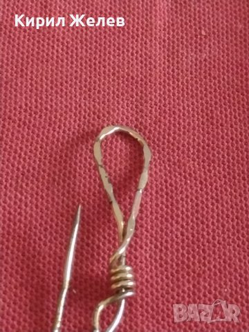 Винтидж Арт брошка игла ретро фибула забодка накит 42731, снимка 5 - Други - 43725865