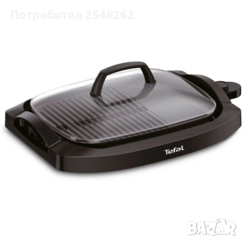 Иновативна скара с капак Tefal CB6A0830 Plancha 2000w