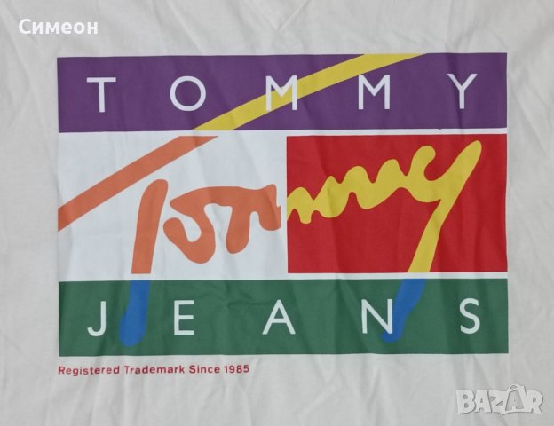 Tommy Jeans T-Shirt оригинална тениска XL памучна фланелка, снимка 7 - Тениски - 43501552