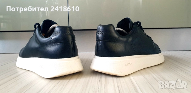 Hugo Boss Leather Mens Size 41/26см ОРИГИНАЛ! Мъжки спортно - елегантни обувки естествена кожа!, снимка 8 - Кецове - 52342982