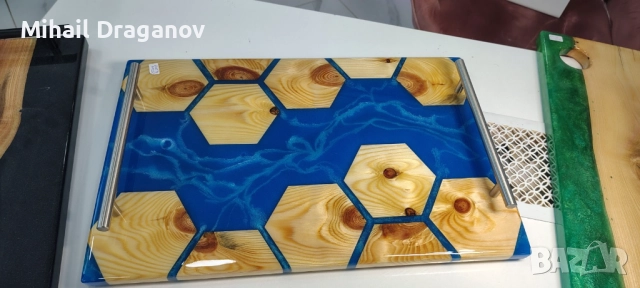Дъска / Поднос за сервиране, снимка 7 - Прибори за хранене, готвене и сервиране - 52934277