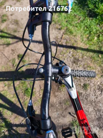 Продавам велосипед 26" със скорости Shimano и два амортисьора, снимка 2 - Велосипеди - 50355436