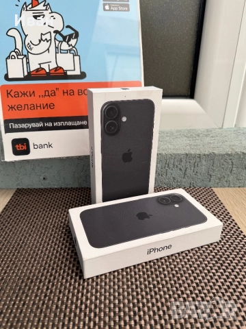 НОВИ*iphone 16 Лизинг от 50лв/м айфон 16 Pink/black