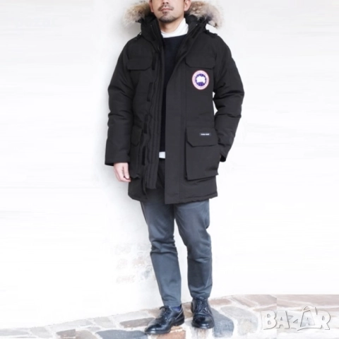 CANADA GOOSE 4567M Citadel Expedition Parka Пухено Яке Парка S-M, снимка 3 - Якета - 47210766
