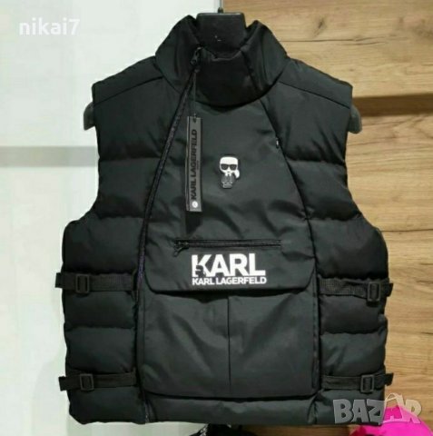Karl Lagerfeld Nike мъжки елек зимена  дебела ветроустойчива пухенкаке ново