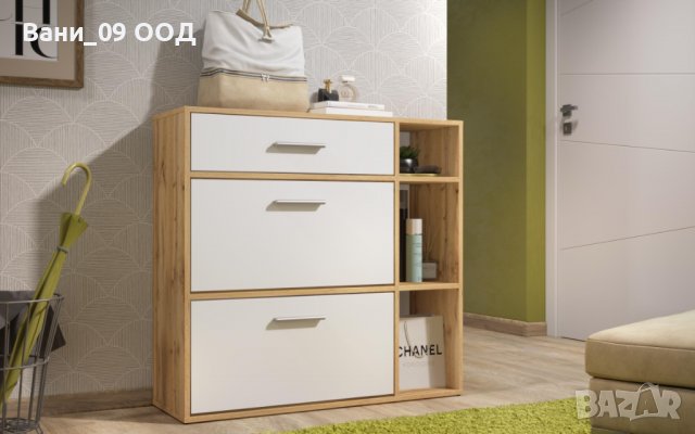 Шкаф за обувки с ниши за принадлежности, снимка 2 - Шкафове - 37004472