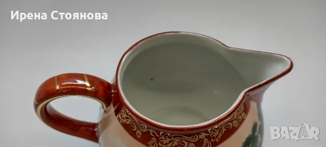 Внушително, голяма аничка за мляко с вместимост 650 мл,, снимка 8 - Антикварни и старинни предмети - 49378021