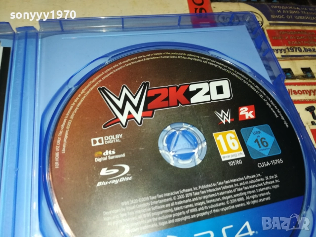 SONY PS4 GAME W2K20 0610251324, снимка 11 - Игри за PlayStation - 51960980