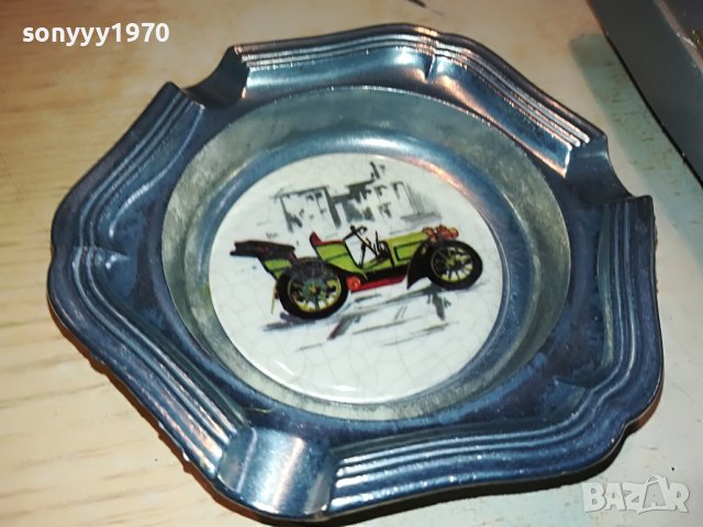 ПЕПЕЛНИК С РЕТРО АВТОМОБИЛ ОТ ГЕРМАНИЯ 0404231113, снимка 5 - Колекции - 40248010