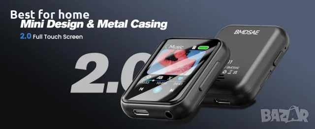 128G MP3 плейър с Bluetooth  BMDSAE M01, снимка 14 - MP3 и MP4 плеъри - 49408815