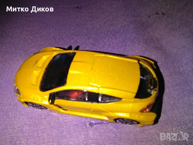 Renault Megane BBurago метална количка маркова винтидж 1:43, снимка 3 - Колекции - 48347442