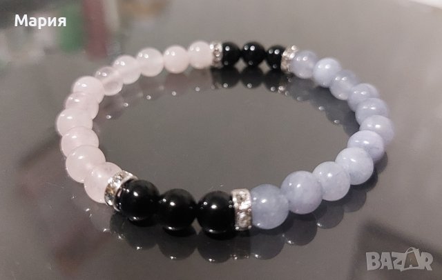 Гривни от естествени камъни , снимка 6 - Гривни - 43452132