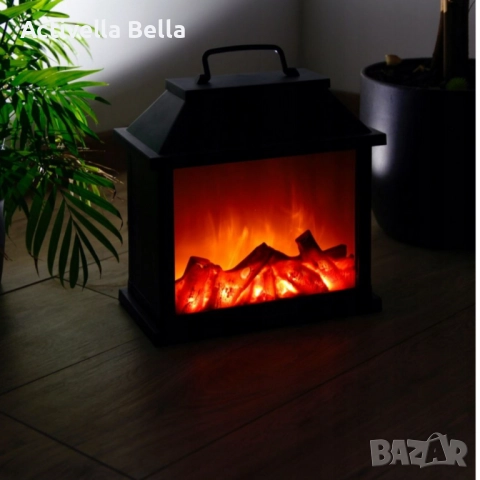 Декоративен LED фенер - камина, снимка 6 - Декорация за дома - 52539967