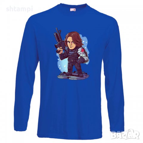 Мъжка тениска Marvel Winter Soldier  Игра,Изненада,Подарък,Геймър,, снимка 8 - Тениски - 36791855