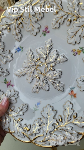 Колекционерска чиния Meissen , снимка 3 - Чинии - 53296381