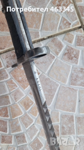 Щик, нож, байонет, британски, пионерски щик Елчо, трион, снимка 5 - Антикварни и старинни предмети - 52866648