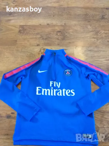 Nike PSG Y NK DRY SQD - страхотна юношеска блуза КАТО НОВА 147-158см., снимка 4 - Детски анцузи и суичери - 48030804