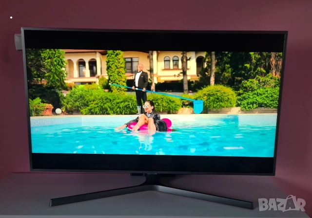 Телевизор SAMSUNG 50 инча Smart, 4K Ultra HD, LED, снимка 6 - Телевизори - 52323607
