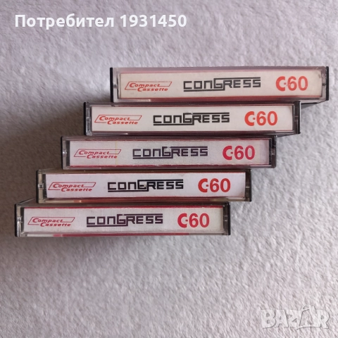 касетки за касетофон 5 броя