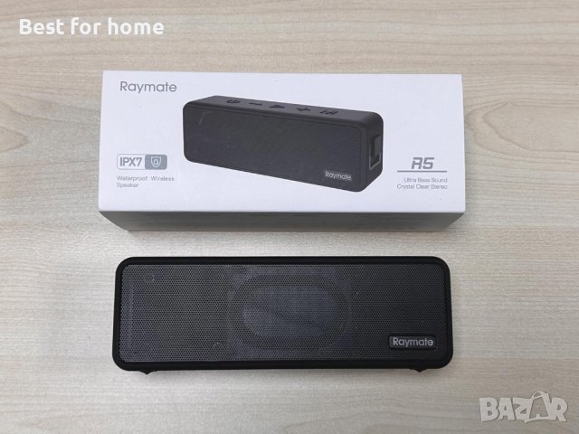 Висококачествена мощна колона Raymate R5 IPX7, снимка 14 - Bluetooth тонколони - 43591151