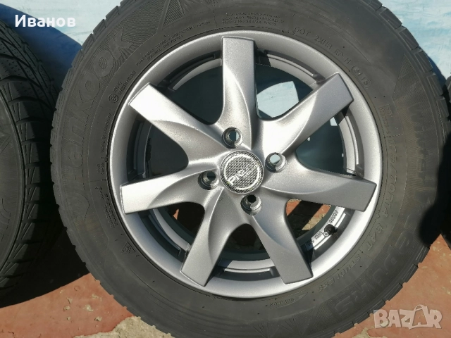 джанти 14" 4х100 , снимка 5 - Гуми и джанти - 52371445