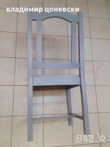 Стол от масивна дървесина с дамаска, снимка 3 - Столове - 40841453