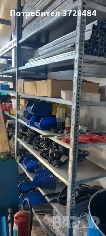 Стелажи 3,6X1м. и 3,6X1,2м./1м и Плотове 100 X 40 см. ; 100Х 80 см. , снимка 3 - Стелажи и щандове - 48896997