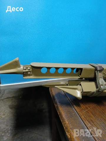 Стара военна алуминиева тринога за перископ., снимка 8 - Антикварни и старинни предмети - 53477115