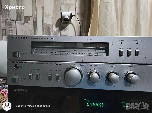 TELEFUNKEN RA 100 RT 100, снимка 3 - Ресийвъри, усилватели, смесителни пултове - 52344983