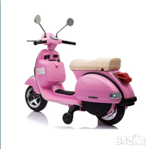 Акумулаторен мотор Licensed Vespa PX150 Pink Big, снимка 4 - Детски велосипеди, триколки и коли - 43775442