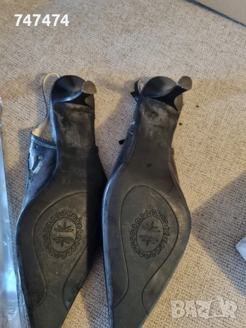 Естествена кожа, 39 номер, италиански, снимка 3 - Дамски обувки на ток - 53123578